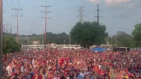 The Overflow Crowd in St. Cloud Minnesota is bigger than the Arena!