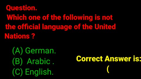 General knowledge for United Nations. For u
