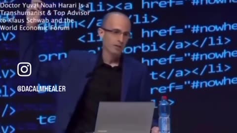 Yuval Noah Harari(lead adviser to Klaus Martin Schwab) Criminal Part 2