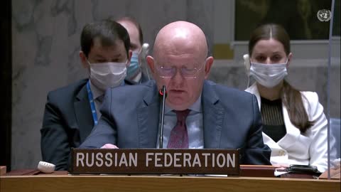 Russian Federation at UN dropping proof of bio weapons in Ukraine