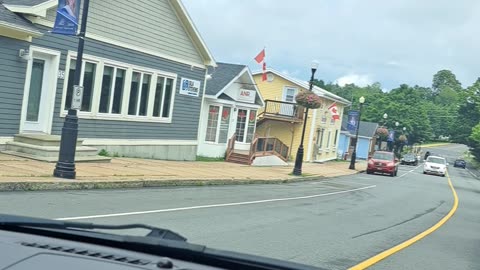 Few Minute Drive into Quain Town of Saint George New Brunswick