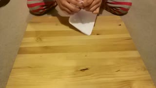 How to make a origami boat