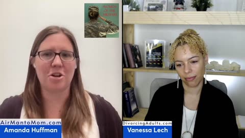 Back Story Clip, Vanessa Lech, NC LCSW guest Women of the Military Podcast hosted by Amanda Huffman.