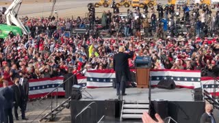 Great clip of the President dancing at NH rally