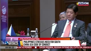 The Philippines stresses the need for the South China Sea code of conduct