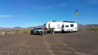 Solar Boondocking, "Bushed Up" in the Kofa NWR!