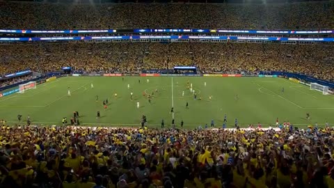 Football. Copa America Uruguay 0:1Colombie