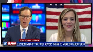 Election integrity activist advises Trump to speak out about 2020