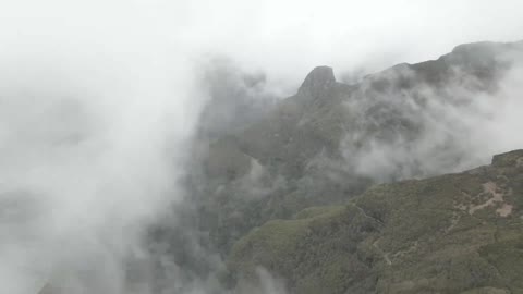 Foggy mountains in Sao Vicente_batchFoggy mountains in Sao Vicente