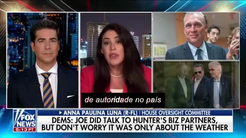 A deputada Anna Paulina Luna insta o Congresso a destituir o presidente Joe Biden
