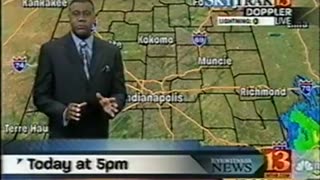 February 10, 2009 - Chris Wright Warns of Strong Storms in Indy