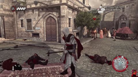 Assassin Creed Brotherhood Mission 37 An Apple A Day 100%