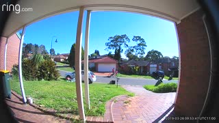 Man Makes a Mad Dash for Runaway Mower