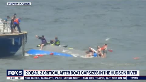 2 dead after boat capsizes