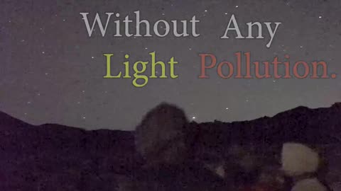 What YOU can see with ZERO Light pollution