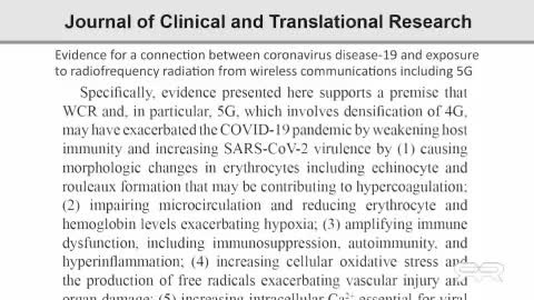 Scientific study concludes that 5G exacerbated COVID