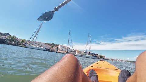 Kayak Ride on The South Side, Portugal - Margem Sul, S01E09 Seixal 28th JULY 2k24 Part 6