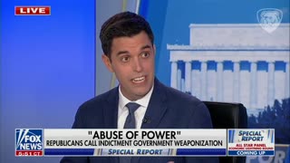 Fox News Guest Exposes Biden's DOJ, Says Each Indictment Has Followed Bad News For Biden