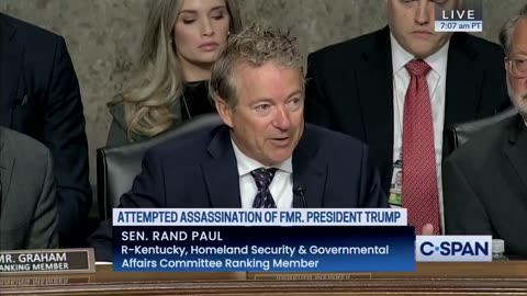 Sen Rand Paul: Many Questions Remain Unanswered About Assassination Attempt