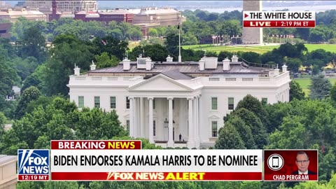 Biden endorses Kamala Harris to be Democratic nominee| NATION NOW ✅