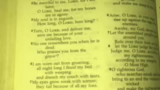 Psalm 6 NIV 1984