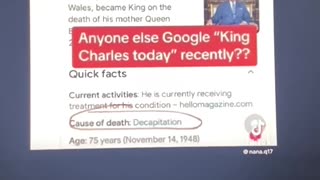 So called King Charles, Beheaded, Google