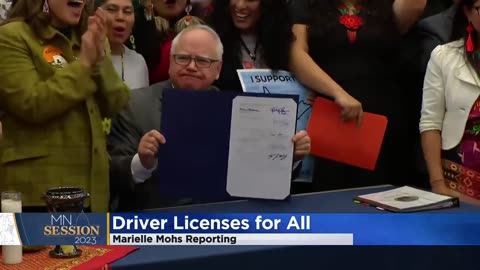 Remember when VP Candidate Tim Walz provided Drivers license for Illegal Aliens in Minnesota?