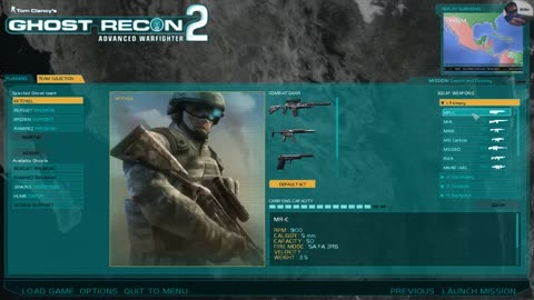 Ghost Recon Advanced Warfighter 1 and 2 gameplay