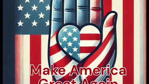 One Hand One Heart For The US #makeamericagreatagain #votefortrump #peace