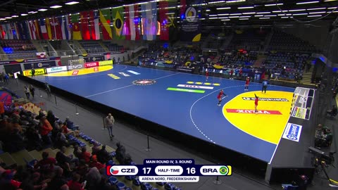 Czechia vs Brazil - Main Round - 26th IHF Women's World Championship