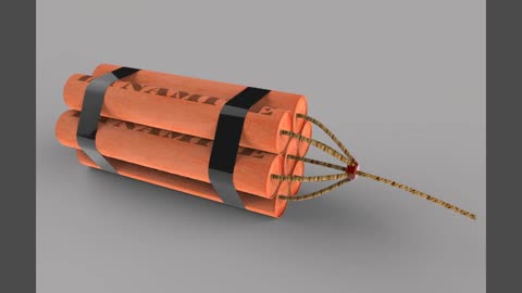 Dynamite 3d model