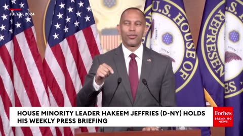 'Dangerous, Diabolical, And Dastardly'- Hakeem Jeffries Blasts Trump Over Project 2025