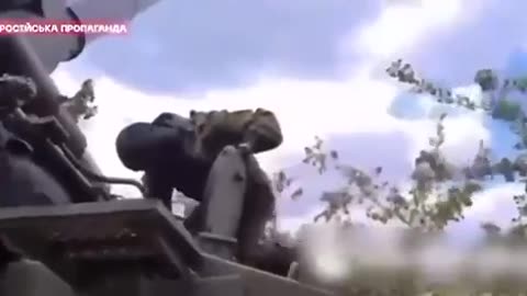 💥 Ukraine Russia War | Destruction of Russian 2S5 Giatsint-S Self-Propelled Howitzer with Dron | RCF
