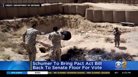 Schumer to set vote on bill that helps veterans impacted by toxic burn pits