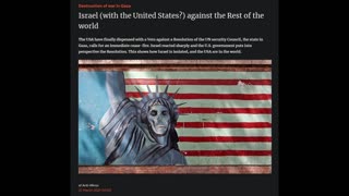 Israel (with the United States?) against the Rest of the world