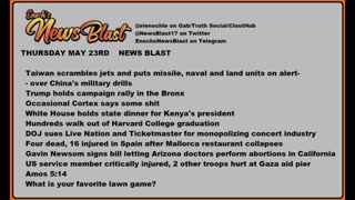 Thursday, May 23, 2024 News Blast