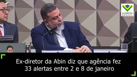 Ex-diretor da Abin diz G. Dias mandou excluir seu nome de alertas de planilhas