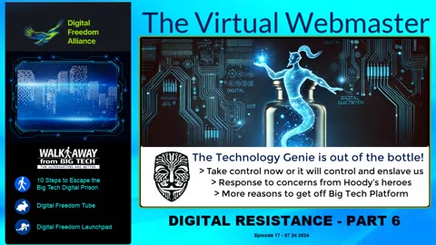 The Technology Genie is out of the bottle, Take control now or it will control and enslave us