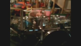 Jeremy Jamming on the Drums