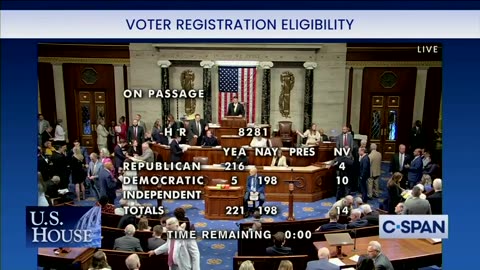 Almost every single Democrat votes AGAINST preventing illegals from voting