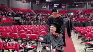 90-Year-Old Great Grandmother Graduates College