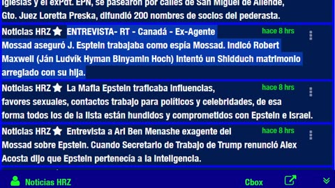 #NOTICIAS #BREVES VARIOS DE LA LISTA EPSTEIN VISITAN MÉXICO