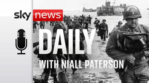 Captured, injured, in the control bunker_ Veterans remember D-Day 80 years on Sky News