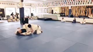 Trying My Best At Judo