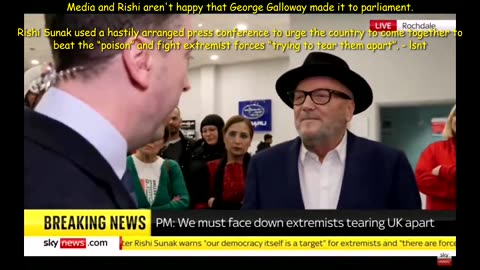 GALLOWAY: " Bread" The circus of this politics is about to begin...