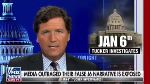 Tucker Rolls a Montage of the Media’s Meltdown Over His Release of the Jan 6th Tapes 🤣