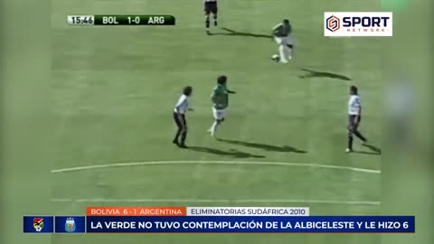 BOLIVIA 6 X 1 ARGENTINA - 2009