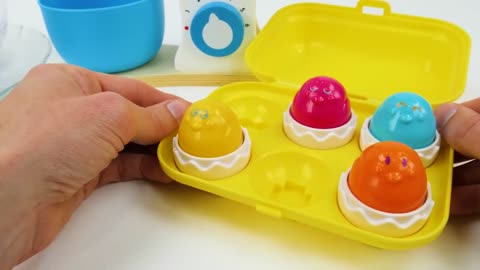 Toy Learning Video for Toddlers - Learn Spanish Colors, Shapes, and Numbers with a Birthday Cake!