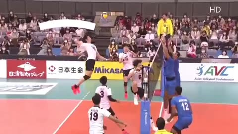 India vs japan volleyball match