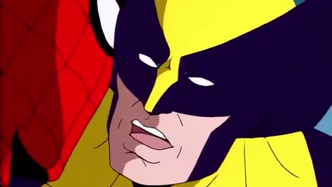 Spider Man Meets The X Men Part 1_Spider Man Animated Series